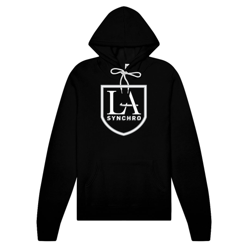BELLA + CANVAS Sponge Fleece Hoodie -- Black