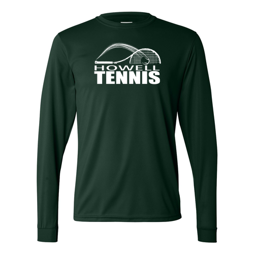 Augusta Longsleeve Performance T-Shirt -- Dark Green