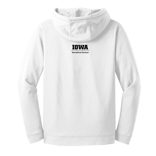 Sport-Tek Fleece Hooded Pullover -- White