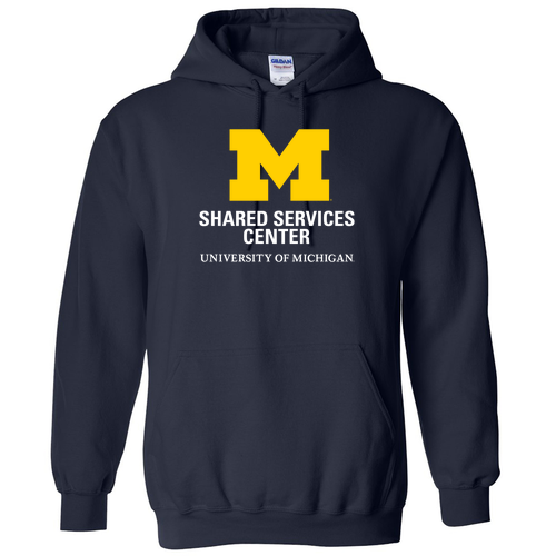 Heavy Blend Hooded Sweatshirt -- Navy