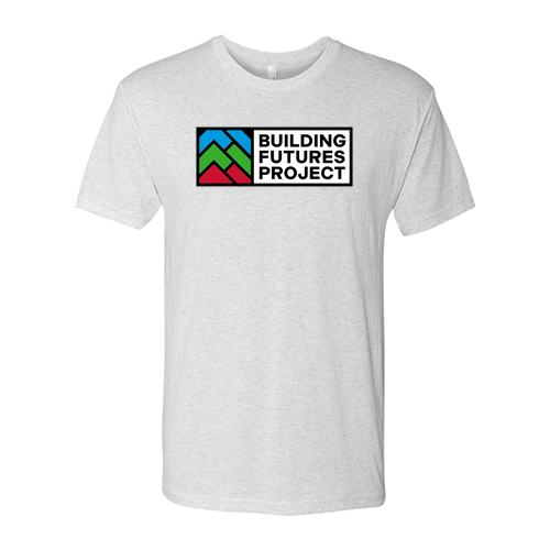 Next Level Mens TriBlend Tee -- Heather White