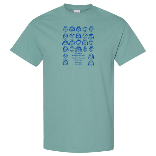 Gildan Heavy Cotton Basic T-Shirt -- Aquatic