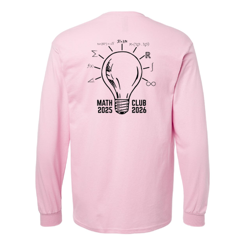 Gildan Heavy Cotton Longsleeve Basic T-Shirt -- Light Pink