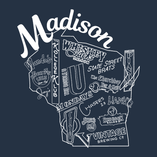 Gildan Heavy Cotton Basic T-Shirt -- Navy