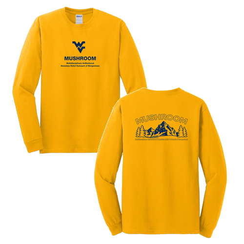 Gildan Heavy Cotton Longsleeve Basic T-Shirt -- Gold