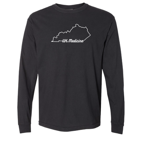 Comfort Colors Ringspun Long Sleeve Tee -- Black