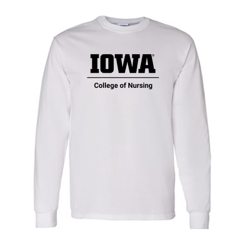 Gildan Heavy Cotton Longsleeve Basic T-Shirt -- White