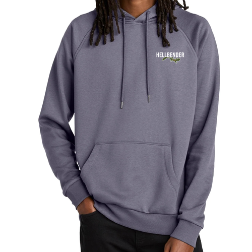 Allmade® Unisex Organic CVC Fleece Pullover Hoodie -- Terrain Grey