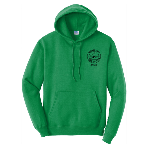 Port and Company Core Fleece Pullover Hooded Sweatshirt -- Kelly