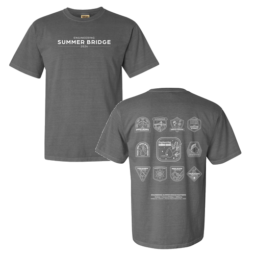 Comfort Colors Ringspun Garment Dyed T Shirt -- Grey