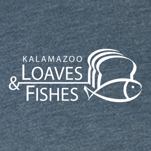 KLF You Can Help Fight Hunger Hooded Sweatshirt -- Indigo Blue