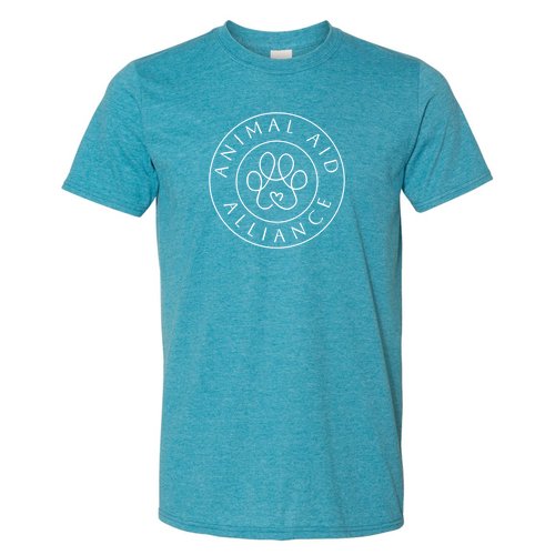 Gildan SoftStyle T-Shirt -- Heather Galapagos Blue