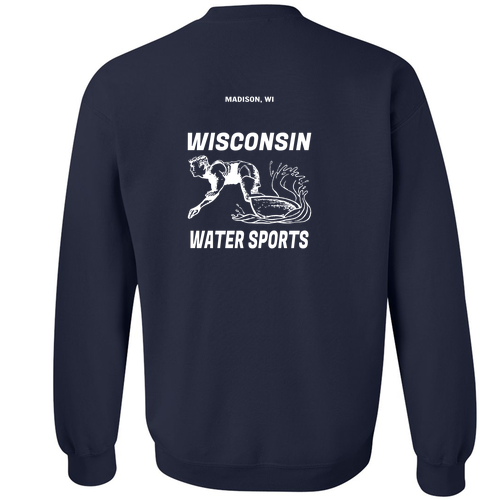 Gildan Heavy Blend Crew Neck Sweatshirt -- Navy