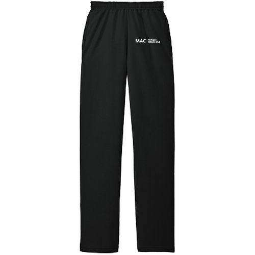 Port & Company Core Fleece Sweatpant with Pockets -- Jet Black