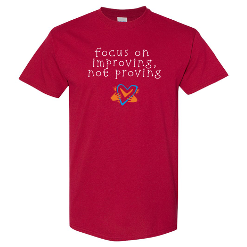 Gildan Heavy Cotton Basic T-Shirt -- Cardinal