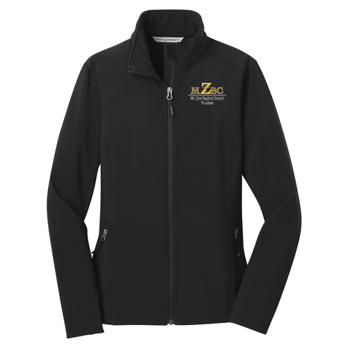 Port Authority Ladies Core Soft Shell Jacket -- Black