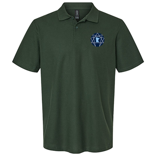 Gildan Adult Softstyle Pique Polo -- Forest Green