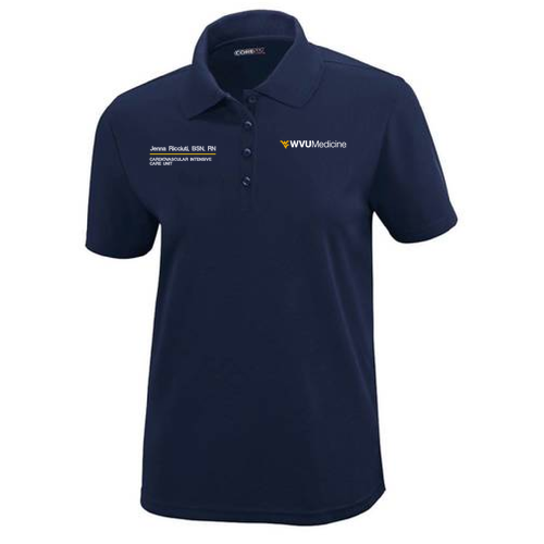 Ash City Core 365 Ladies Origin Performance Pique Polo -- Classic Navy