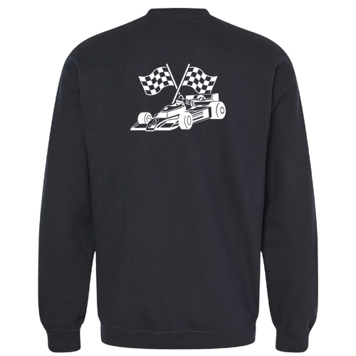 Gildan Adult Softstyle Fleece Crew Sweatshirt -- Black