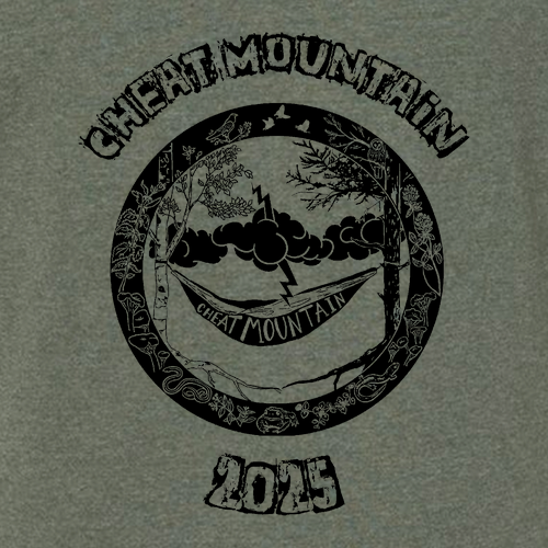 Gildan Heavy Cotton Basic T-Shirt -- Heather Military Green