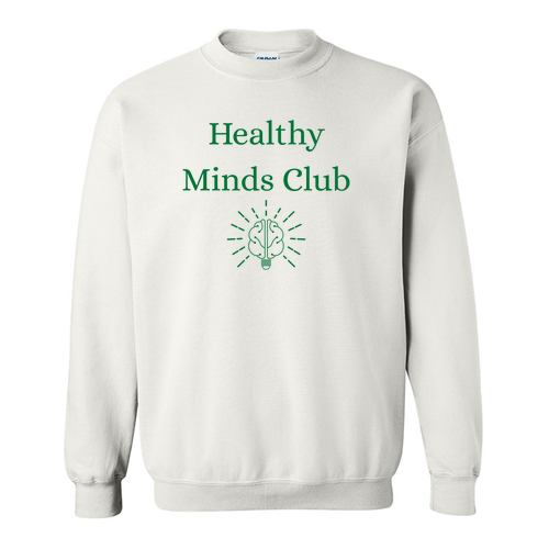 Gildan Heavy Blend Crewneck Sweatshirt -- White