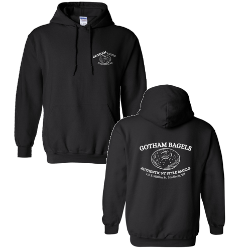 Gildan Heavy Blend Hooded Sweatshirt -- Black