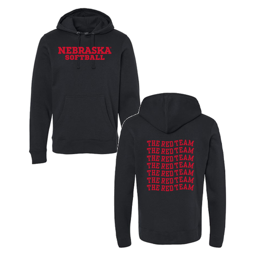 The Red Team Hooded Sweatshirt -- Black