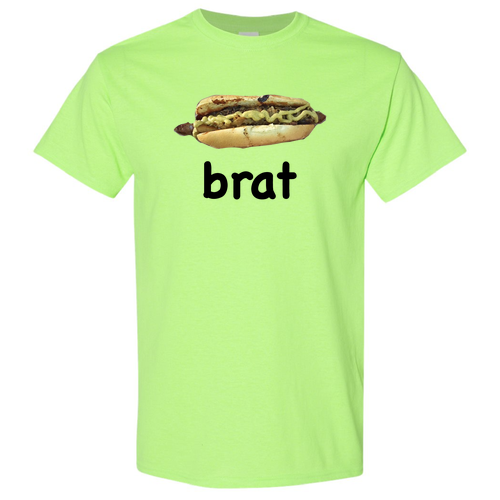 Gildan Heavy Cotton Basic T-Shirt -- Neon Green