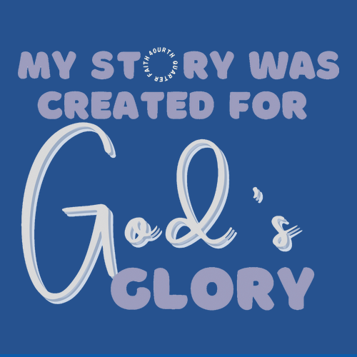 God's Glory Hoodie -- Royal