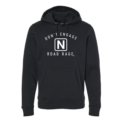 Fleece Hooded Sweatshirt -- Black