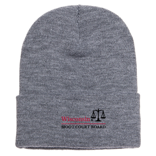 Yupoong Knit Hat with Cuff -- Heather
