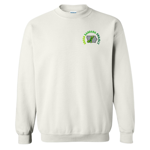 Gildan Heavy Blend Crew Neck Sweatshirt -- White