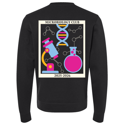 J. America BTB Fleece Crew -- Black