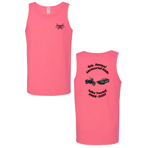 Gildan Heavy Cotton Adult Tank Top -- Safety Pink