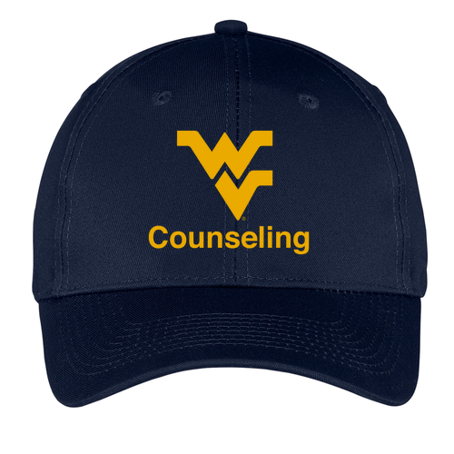 Port and Company 6-panel Twill Hat -- Navy