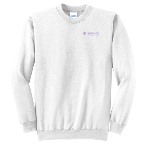 Port and Company Classic Crewneck Sweatshirt -- White