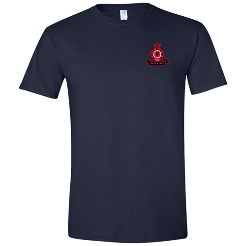 Navy Blue Softstyle Gildan Shirt