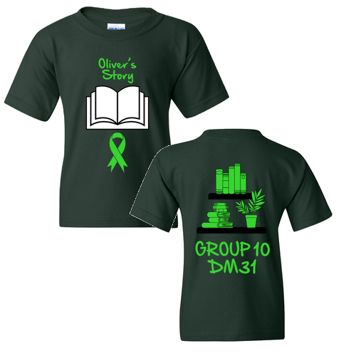 Gildan Heavy Cotton Basic Youth T-Shirt -- Forest Green