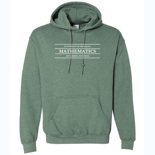 Mens/Unisex Gildan Heavy Blend Hooded Sweatshirt -- Heather Sport Dark Green