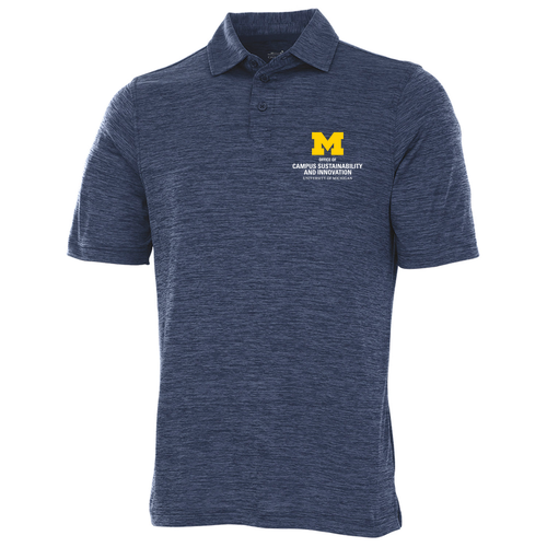 Charles River Space Dye Polo -- Navy, $41