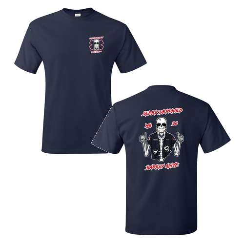 Hanes Authentic Short Sleeve T-Shirt -- Navy