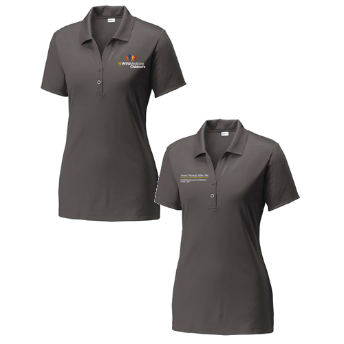Sport-Tek  Ladies PosiCharge  Competitor  Polo -- Iron Grey