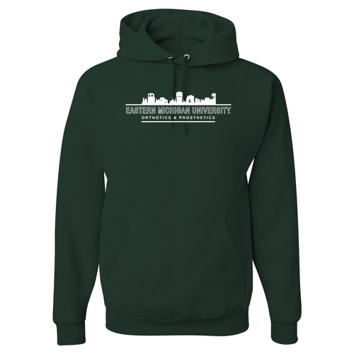 Jerzees 8 oz 50/50 Nublend Adult Hooded Sweatshirt -- Forest Green