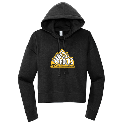 District Women's V.I.T. Fleece Hoodie -- Black