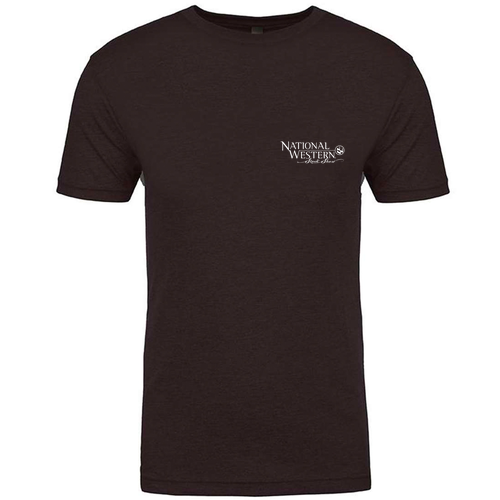 Next Level Mens TriBlend Tee -- Cardinal Black