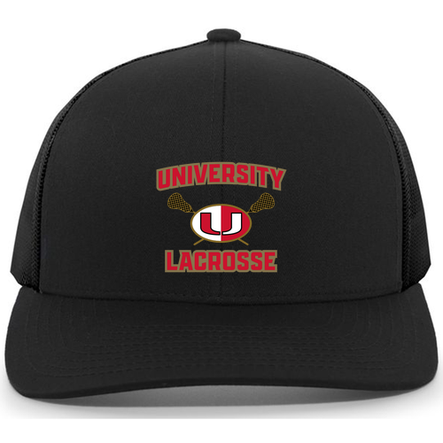 Pacific Headwear Trucker Mesh Hat -- Black