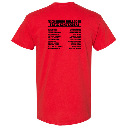 Gildan Heavy Cotton Basic T-Shirt -- Red
