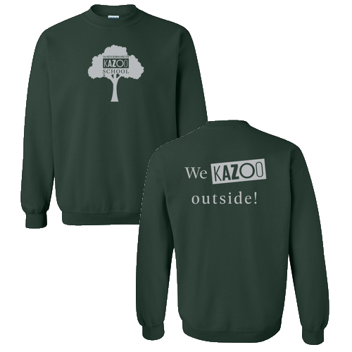 Gildan Heavy Blend Crew Neck Sweatshirt -- Forest Green