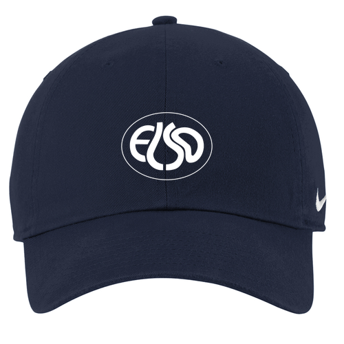 Nike Heritage Cotton Twill Cap -- College Navy