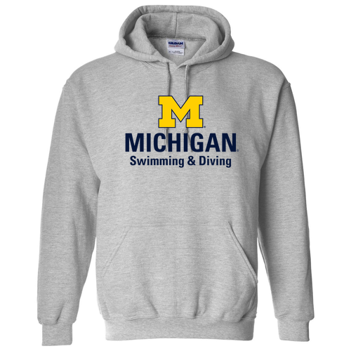 Unisex Gildan Heavy Blend Hooded Sweatshirt -- Sport Grey